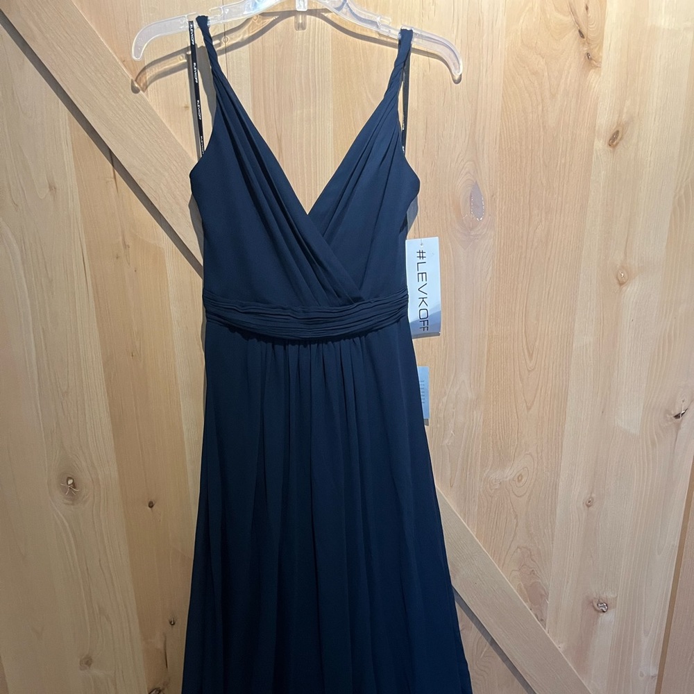 Selling brand new Nordstrom bridesmaids navy blue dress.